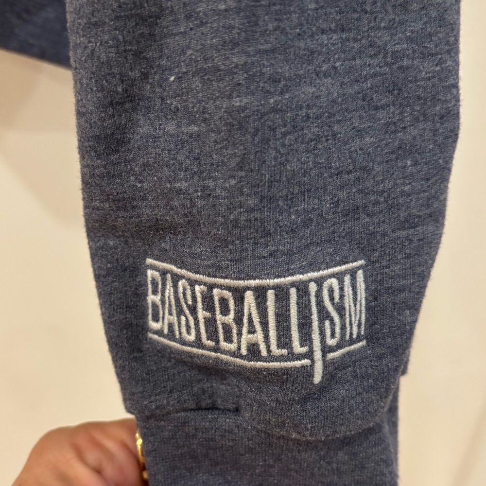 Premium Baseballism baseball-themed graphics hoodie pullover relaxed fit logo - Picture 4 of 6